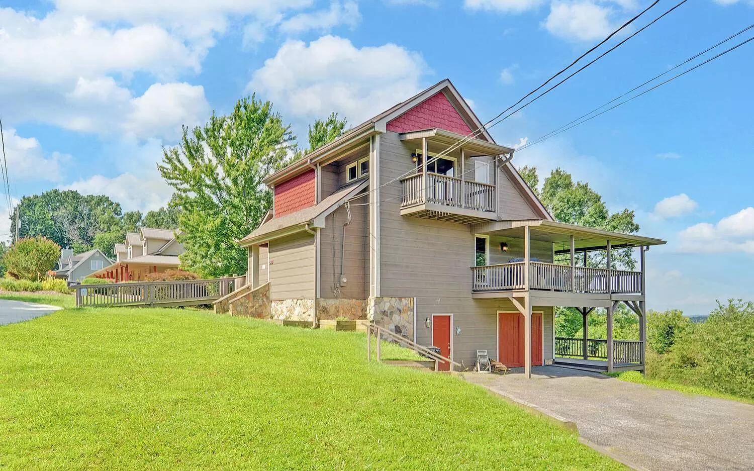 Birds Eye Cabin - Sunset & Starry Retreat Pet Friendly W Private Hottub, Fire Pit And Game Room Ellijay Bagian luar foto